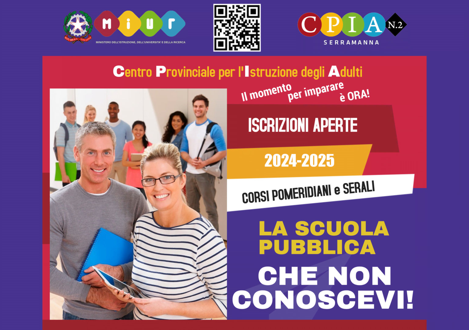 ISCRIZIONI ANNO SCOLASTICO 2024/2025 - CPIA 2 Serramanna